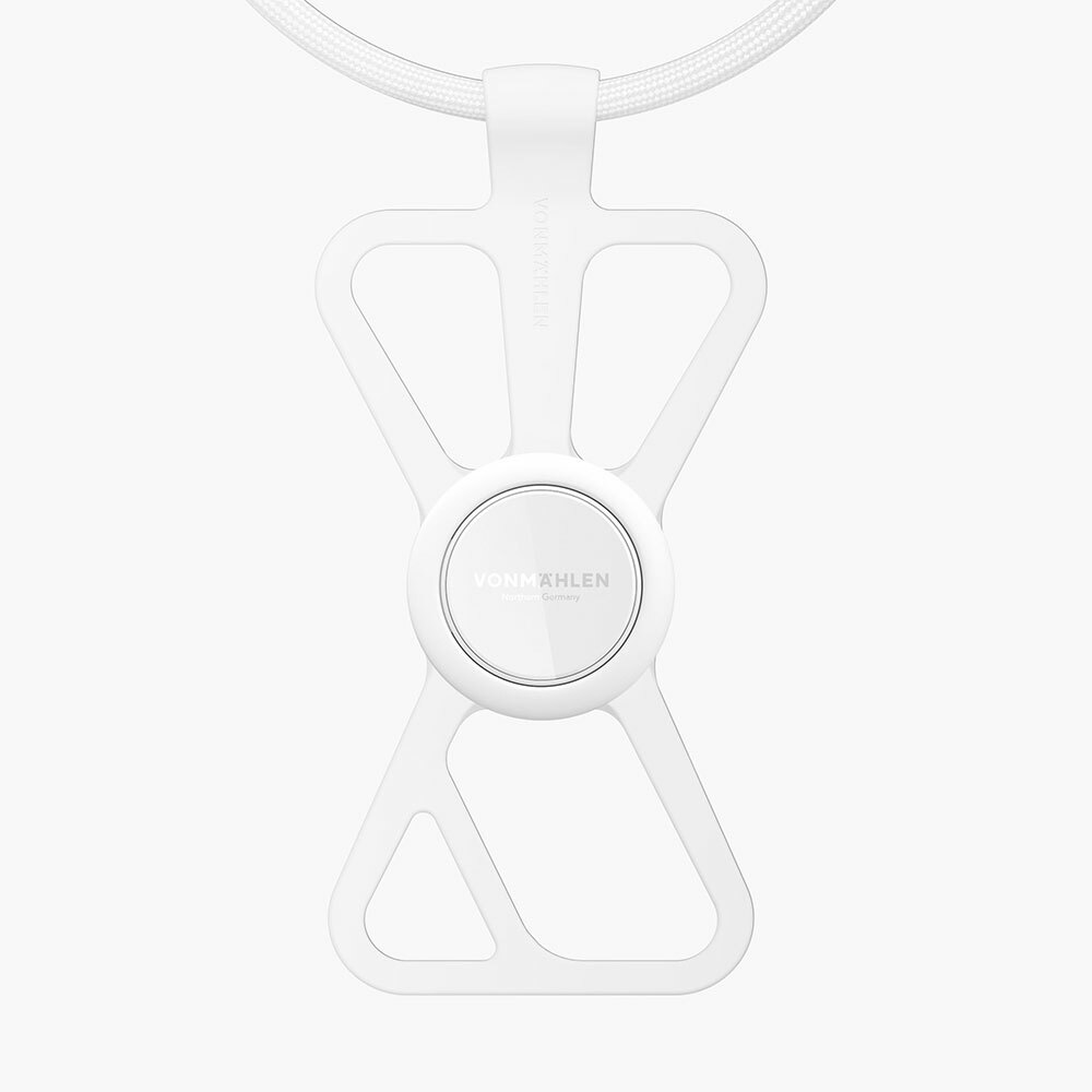 【福利品】德國VONMÄHLEN Infinity Plus 通用型手機掛繩＋多功能手指持架 (白)