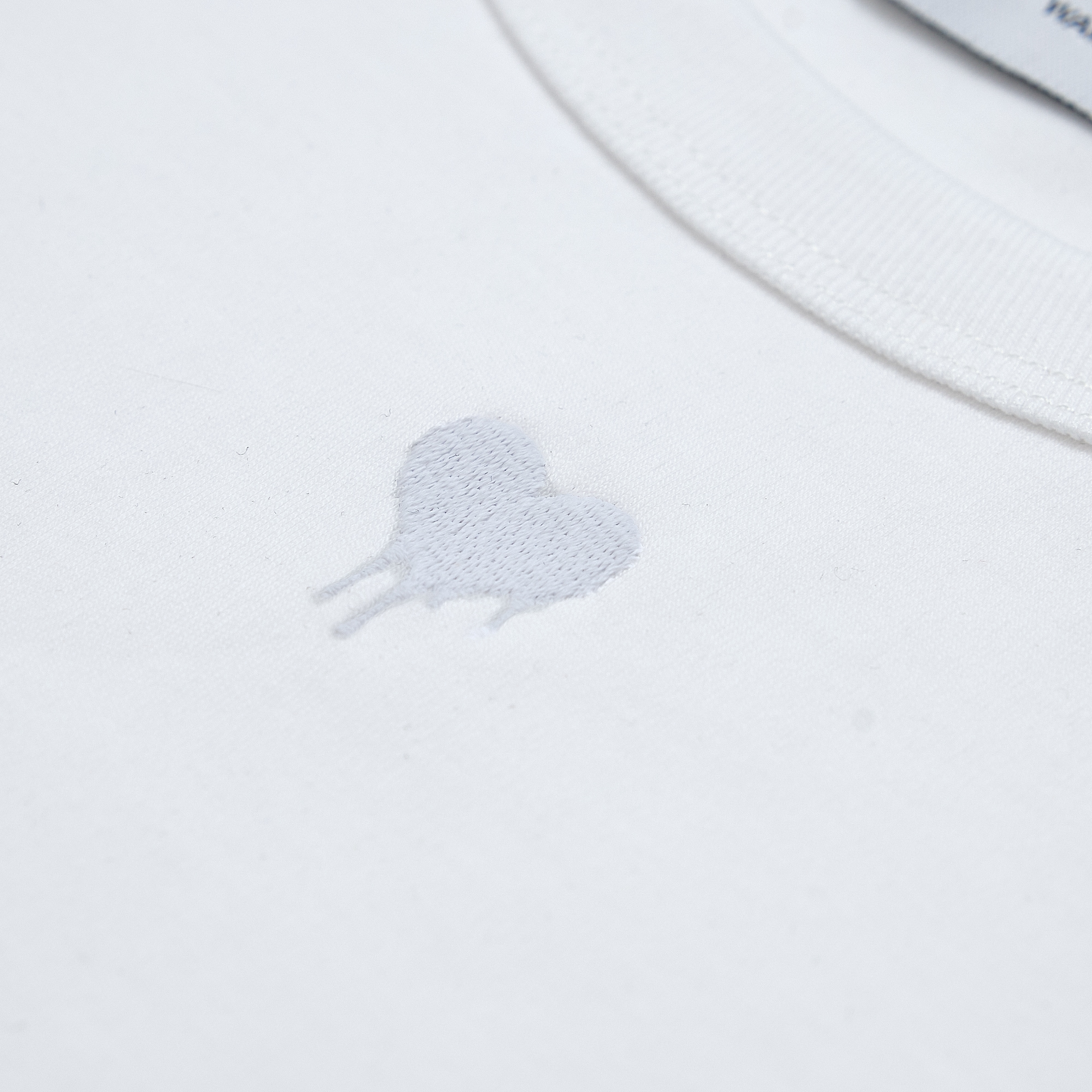 ANDYU classic melting logo t-shirt "white"