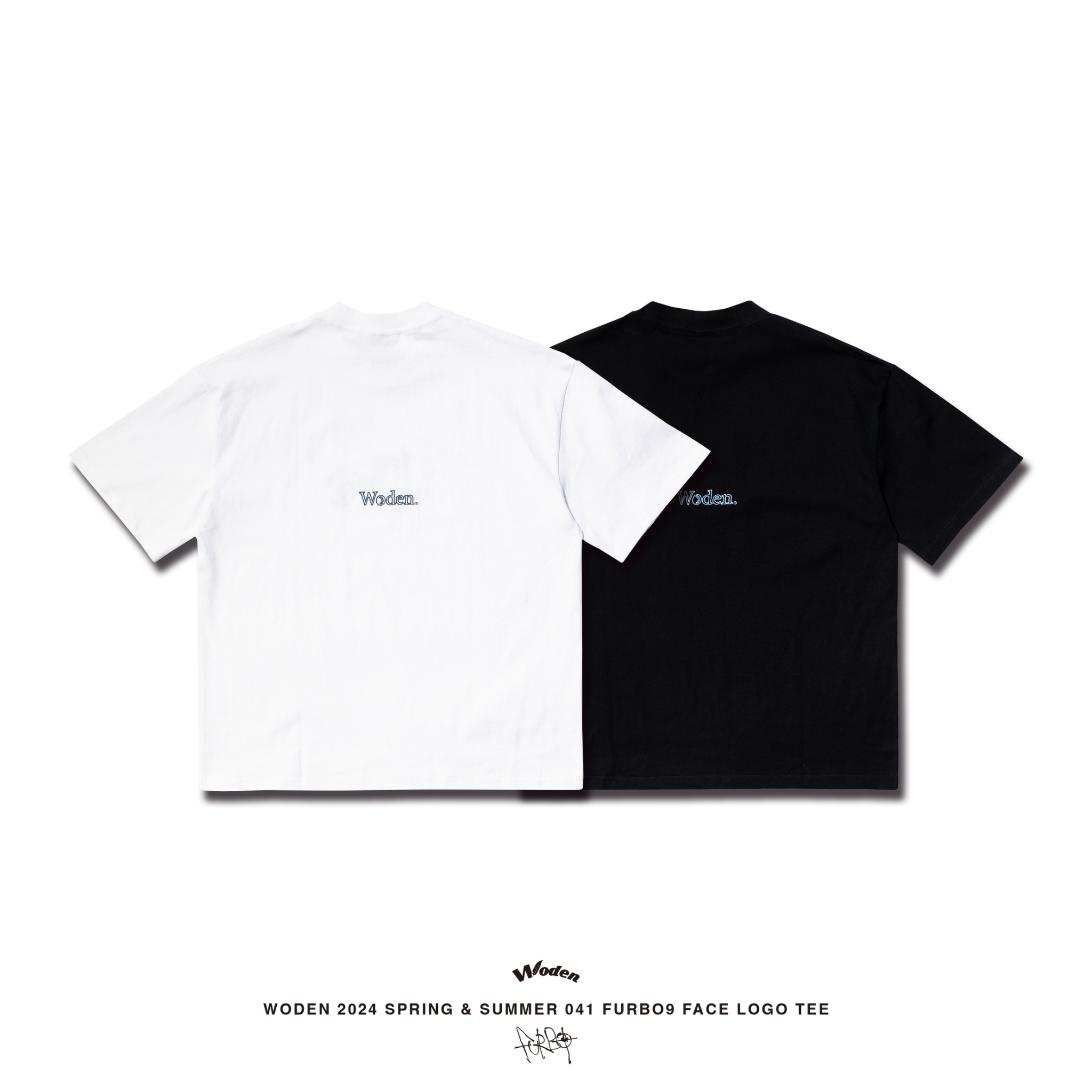 WODEN 2024 Spring & Summer 060 Furbo9 Face LOGO Tee