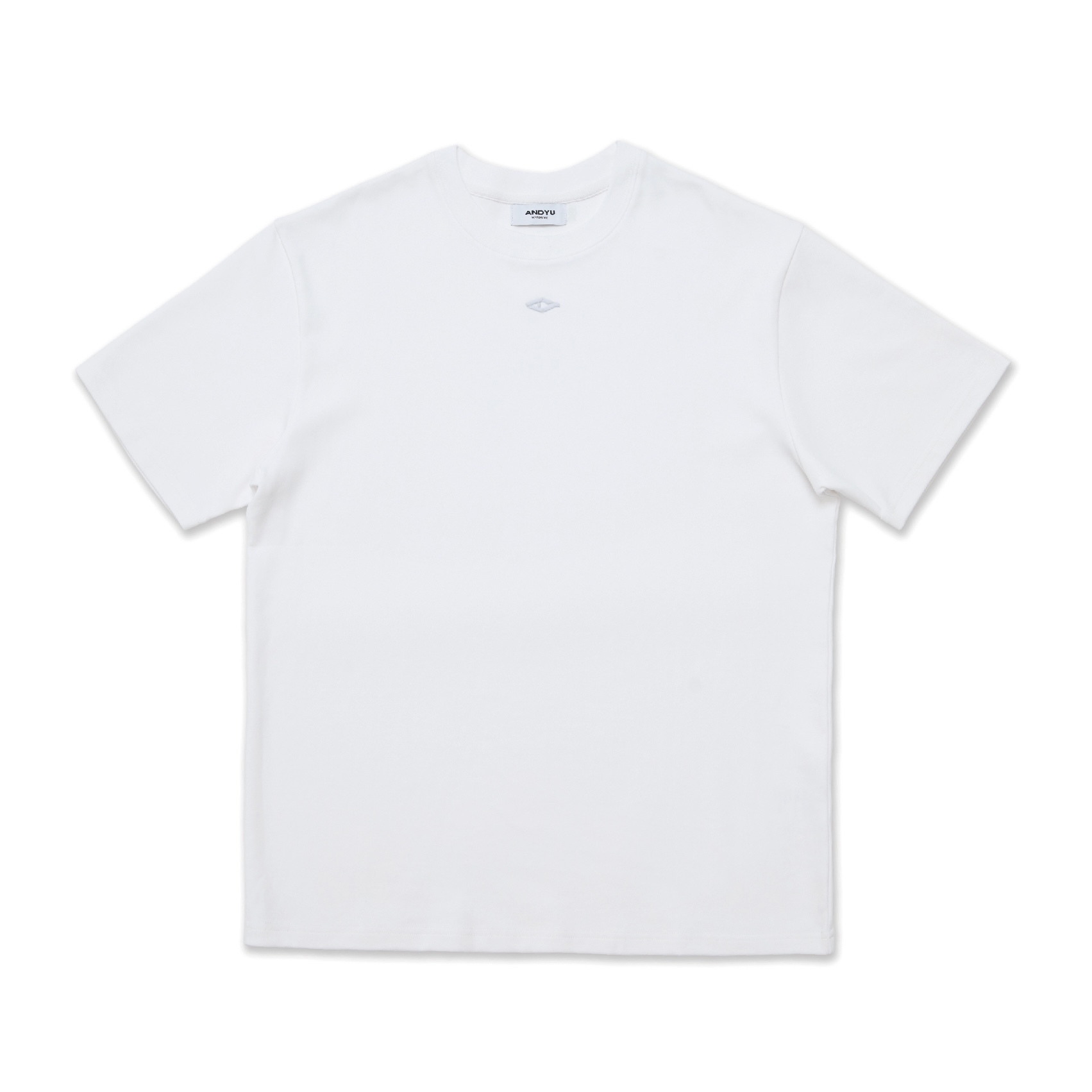 ANDYU classic logo t-shirt "white"