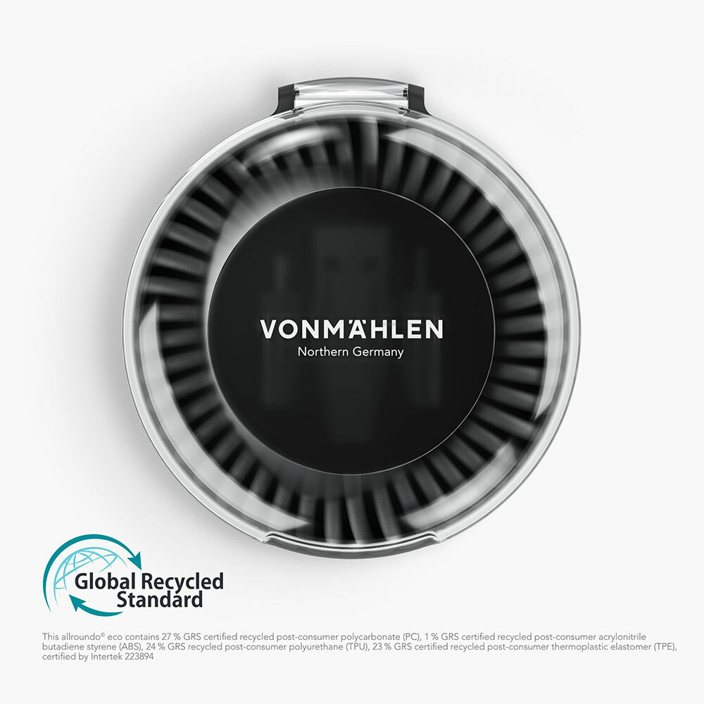 德國 VONMÄHLEN Allroundo eco 甜甜圈多合一充電傳輸線 (黑)