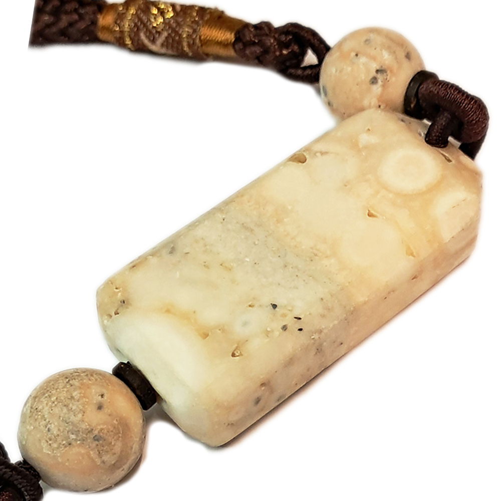 龍宮舍利原礦(珊瑚色)吊飾A7【十方】139831