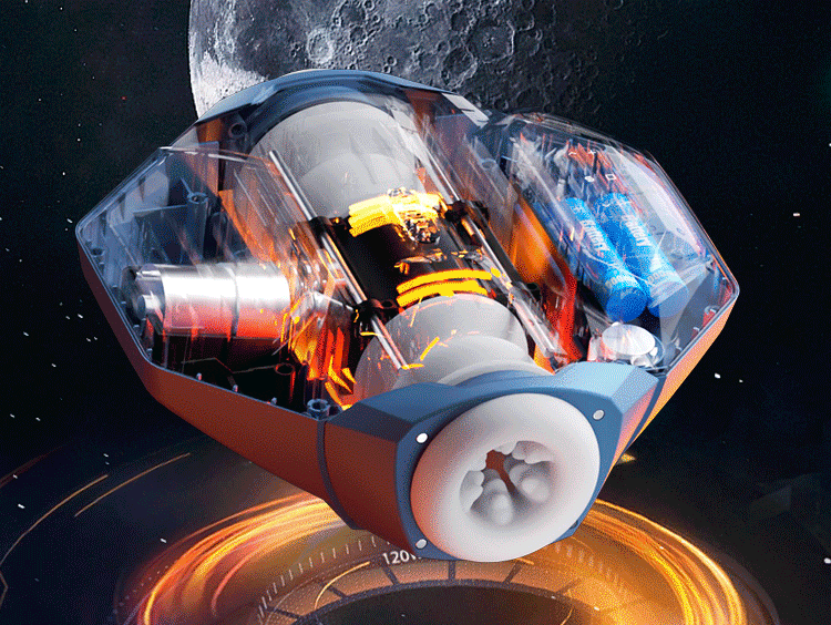 Svakom 銀河戰艦伸縮夾吸加熱智能飛機杯