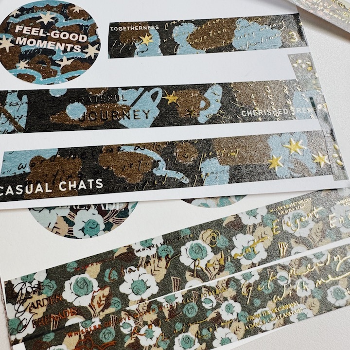 一些放鬆的時刻 燙金和紙膠帶｜什物 A KIND OF CAFE