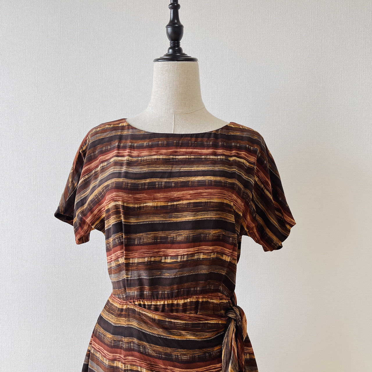 Jones New York 地球的歷史古着連身裙