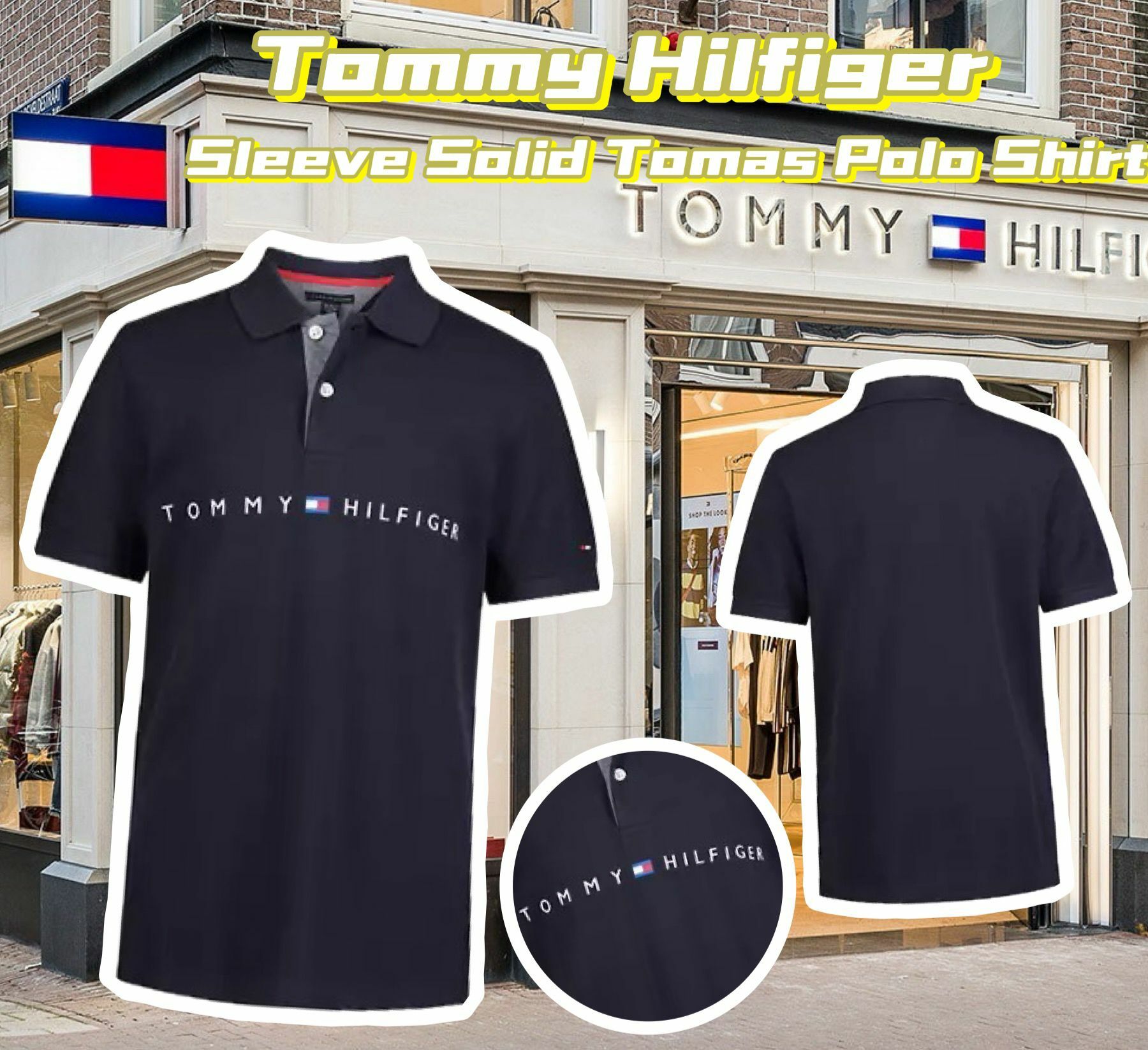 【預購】TOMMY HILFIGER Solid Tomas F072501 中童polo短袖