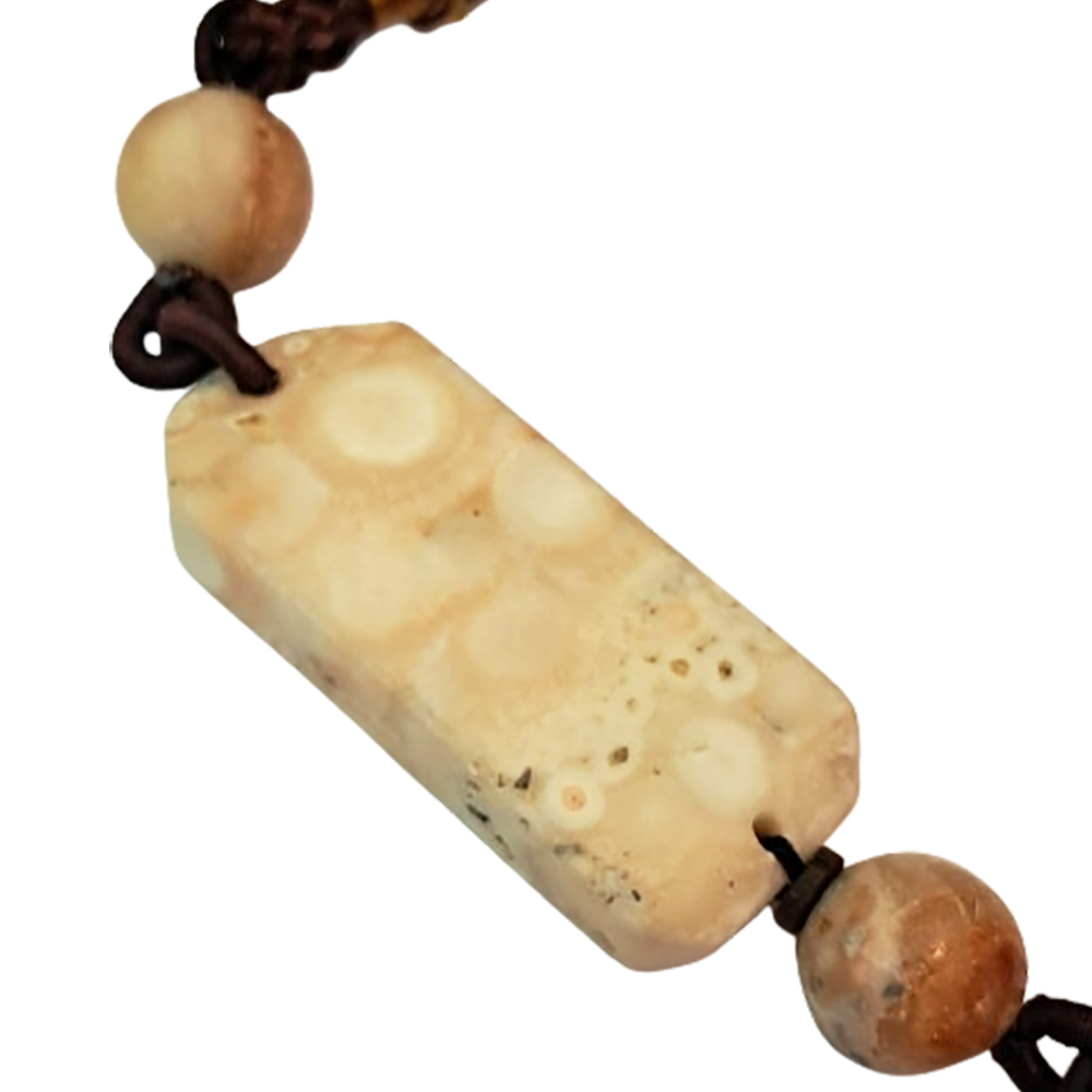 龍宮舍利原礦(珊瑚色)吊飾A7【十方】139836