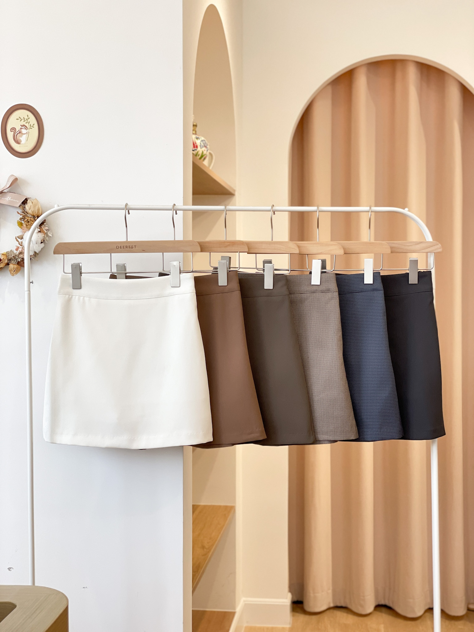 【 Dailideer 】SK476 Natural Core Mini Skirt