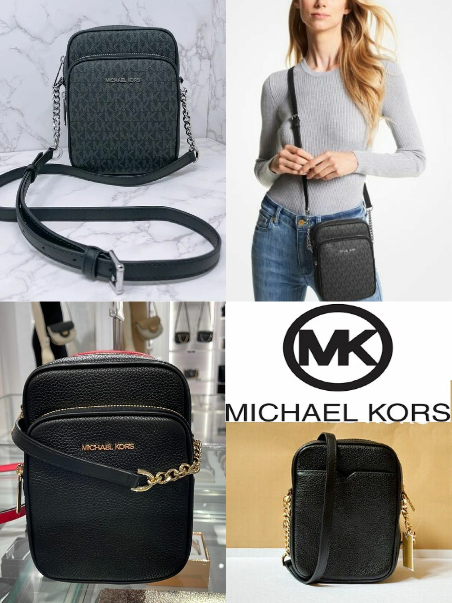 【預購】Michael Kors Travel F072509 豎款斜咩袋