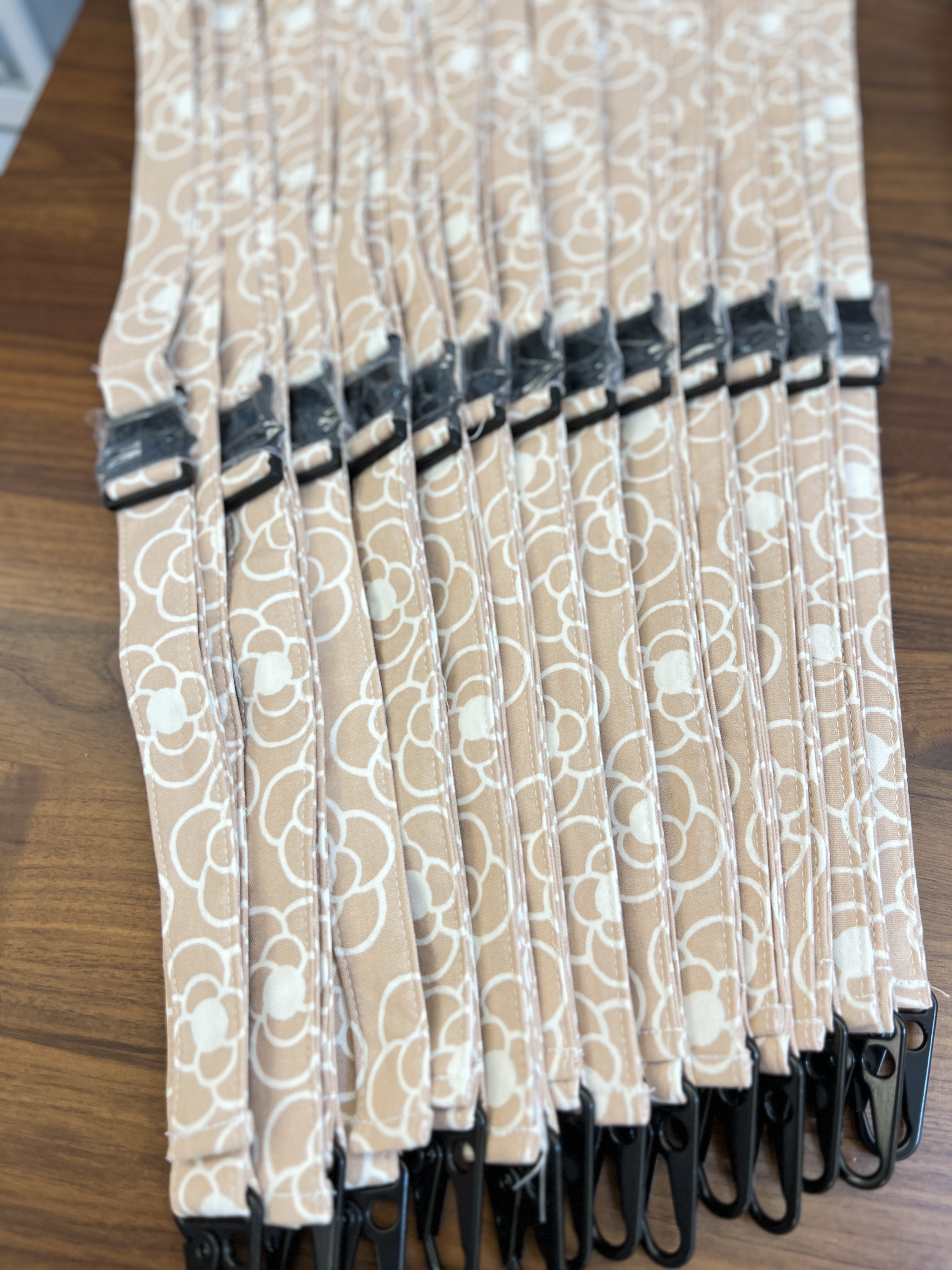 Cross Body Phone Charm 手機揹帶 | Japan canvas fabric | pink floral