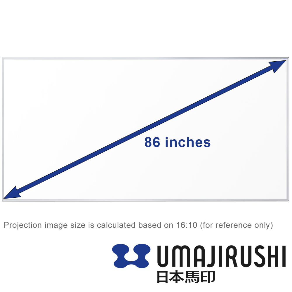 日本馬印 UM系列 掛牆式投影白板