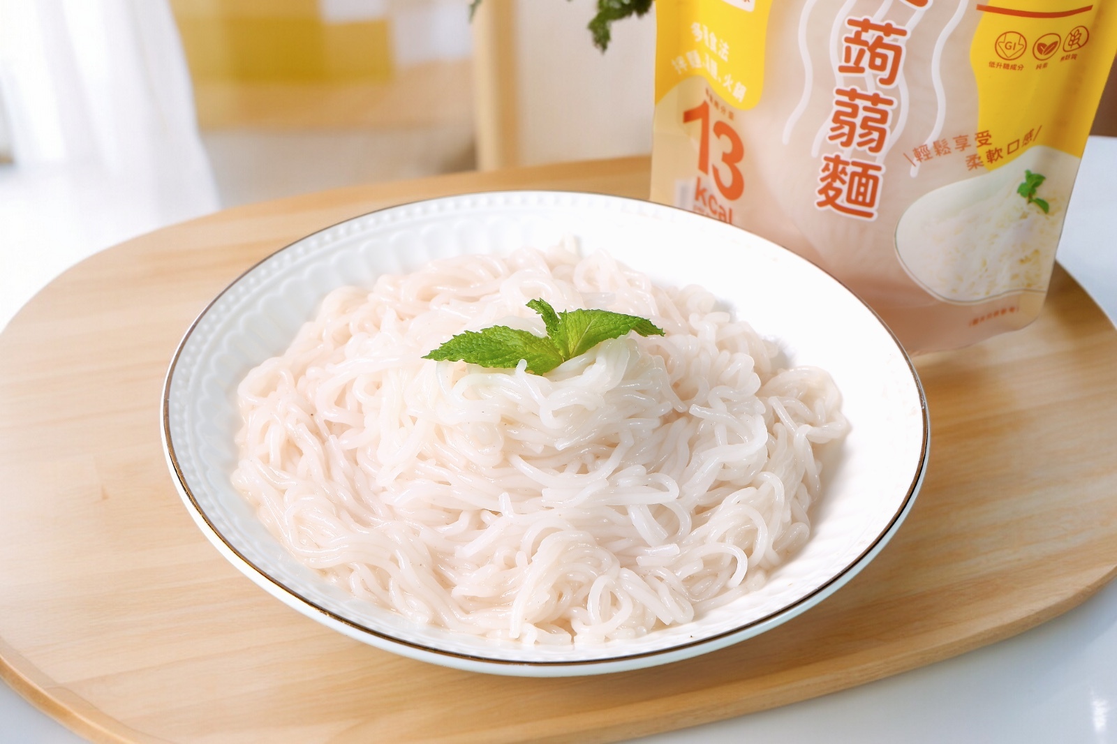 輕鬆食即食零糖高纖蒟蒻麵 *低GI 1包 -米線代替品