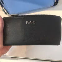 [S] MICHAEL KORS 36F3COLZ3U COOPER TECH ZIP AROUND,BLACK, 196237099341 (SMK980)