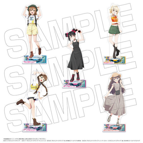 214933 Pbandai 預訂2024/10月 Love Live! Series Official Music Party @C104 ｱｸﾘﾙｽﾀﾝﾄﾞ(全5種)