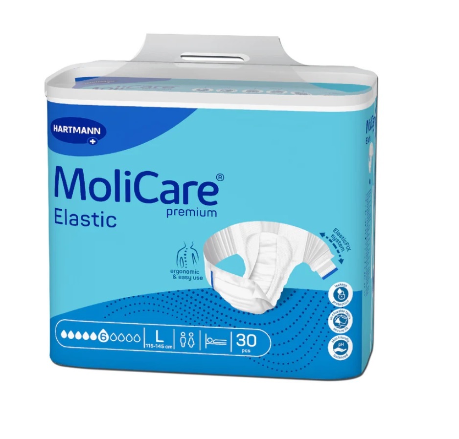 赫曼 安加適® 彈性金裝成人紙尿片(大碼) (日用)(6D)