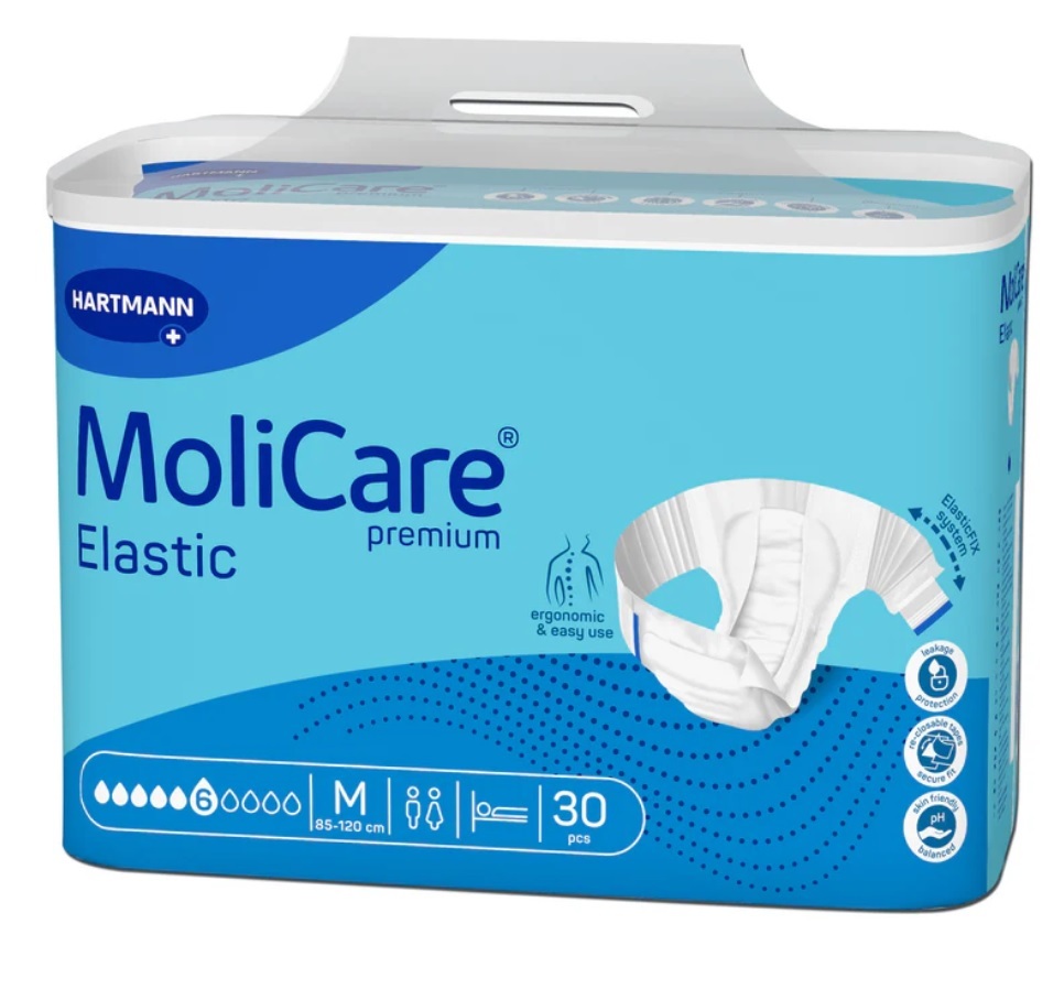 赫曼 安加適® 彈性金裝成人紙尿片(中碼) (日用)(6D)