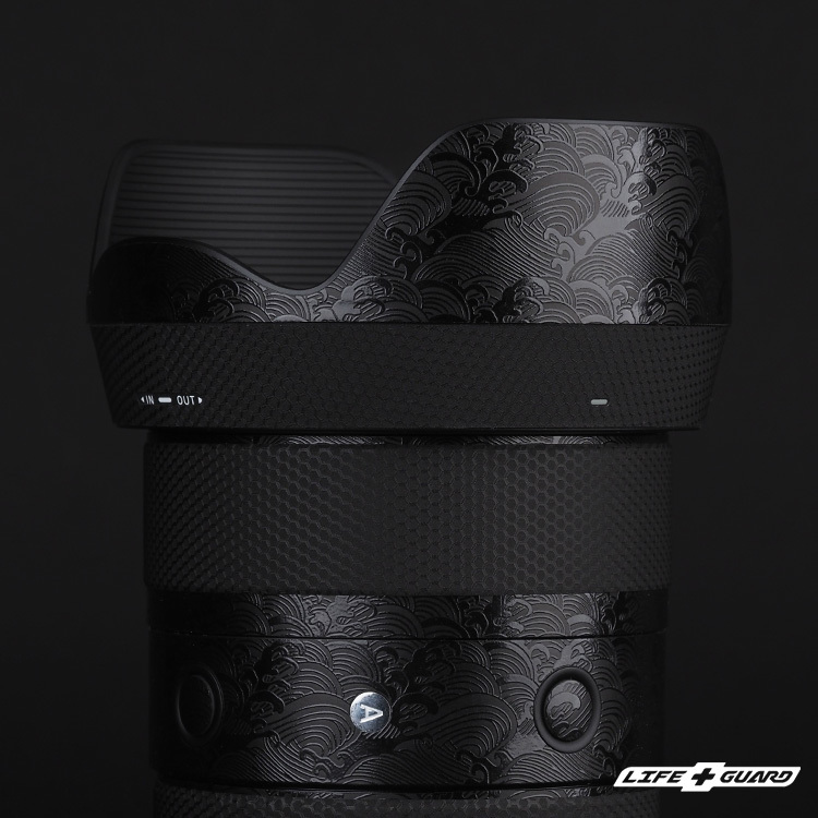 LIFE+GUARD 鏡頭貼膜安裝示意，適用 SIGMA 28-45mm F1.8 DG DN Art