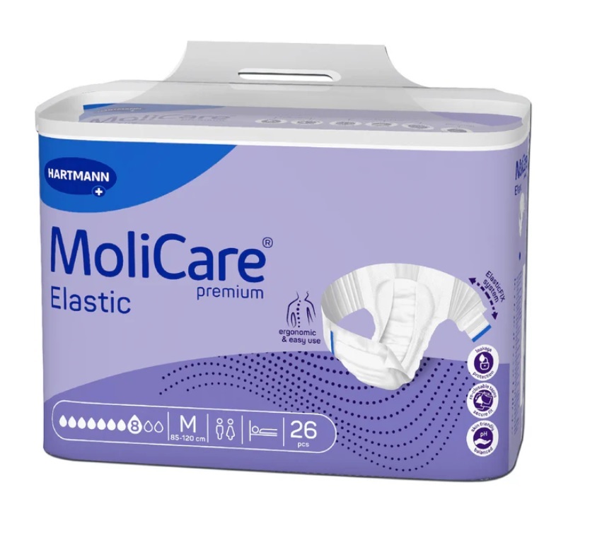 赫曼成人紙尿片(中碼) (夜用)(8D)