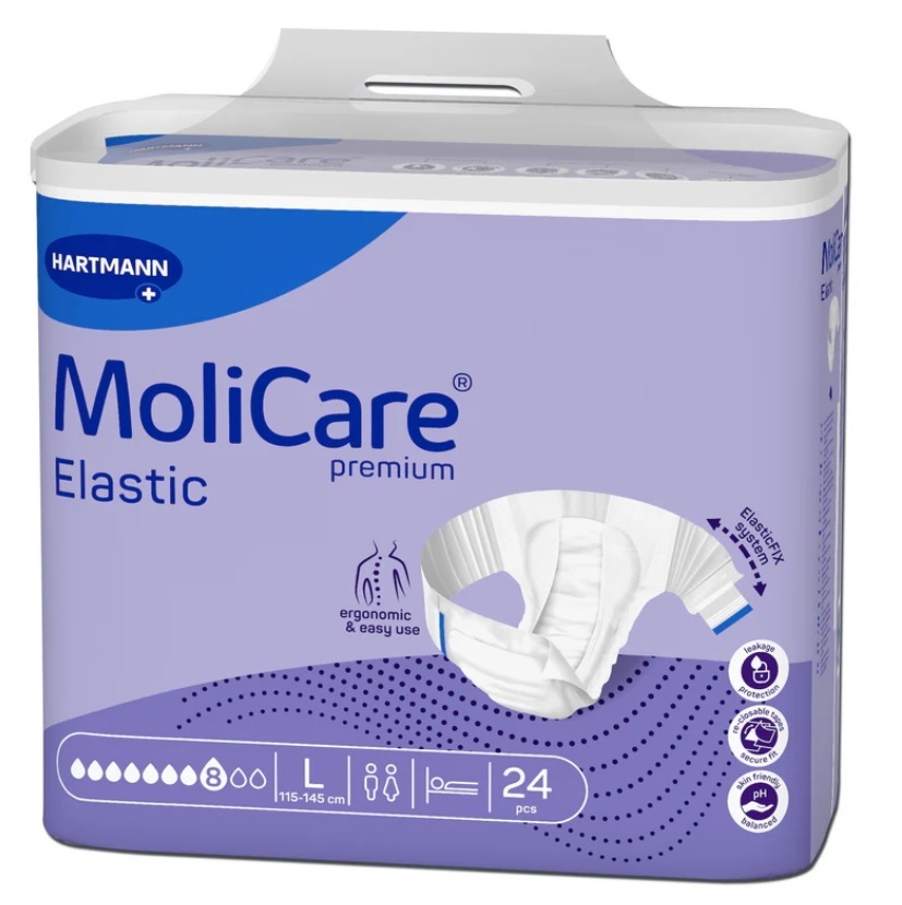 赫曼成人紙尿片(大碼) (夜用)(8D)