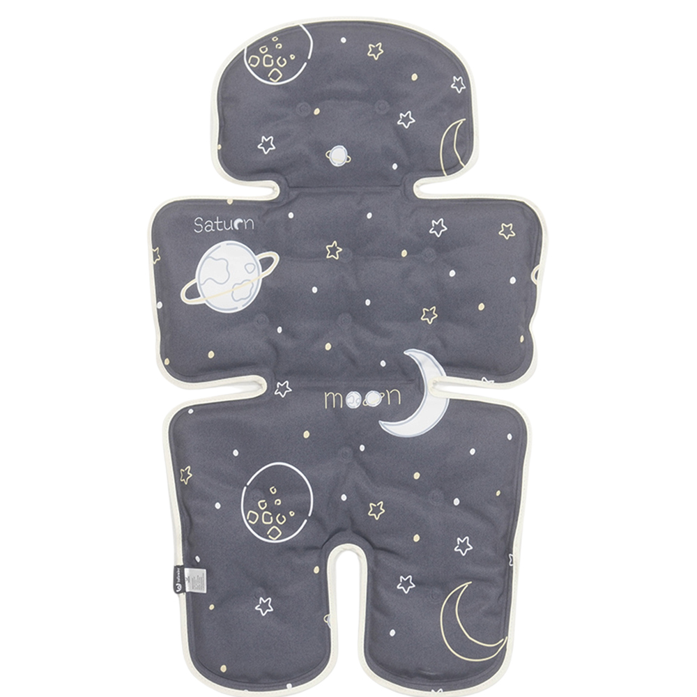 lolbaby韓國 Hi Jell-O涼感蒟蒻推車坐墊(防水隔尿款)｜夏夜星空