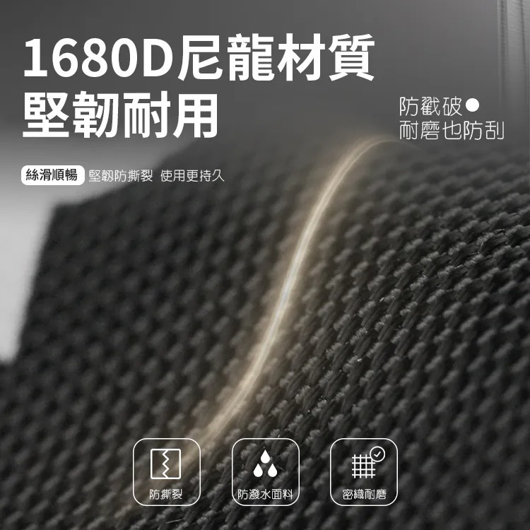 宅水電NHR 12吋工具包 採用1680D尼龍材質堅韌耐用