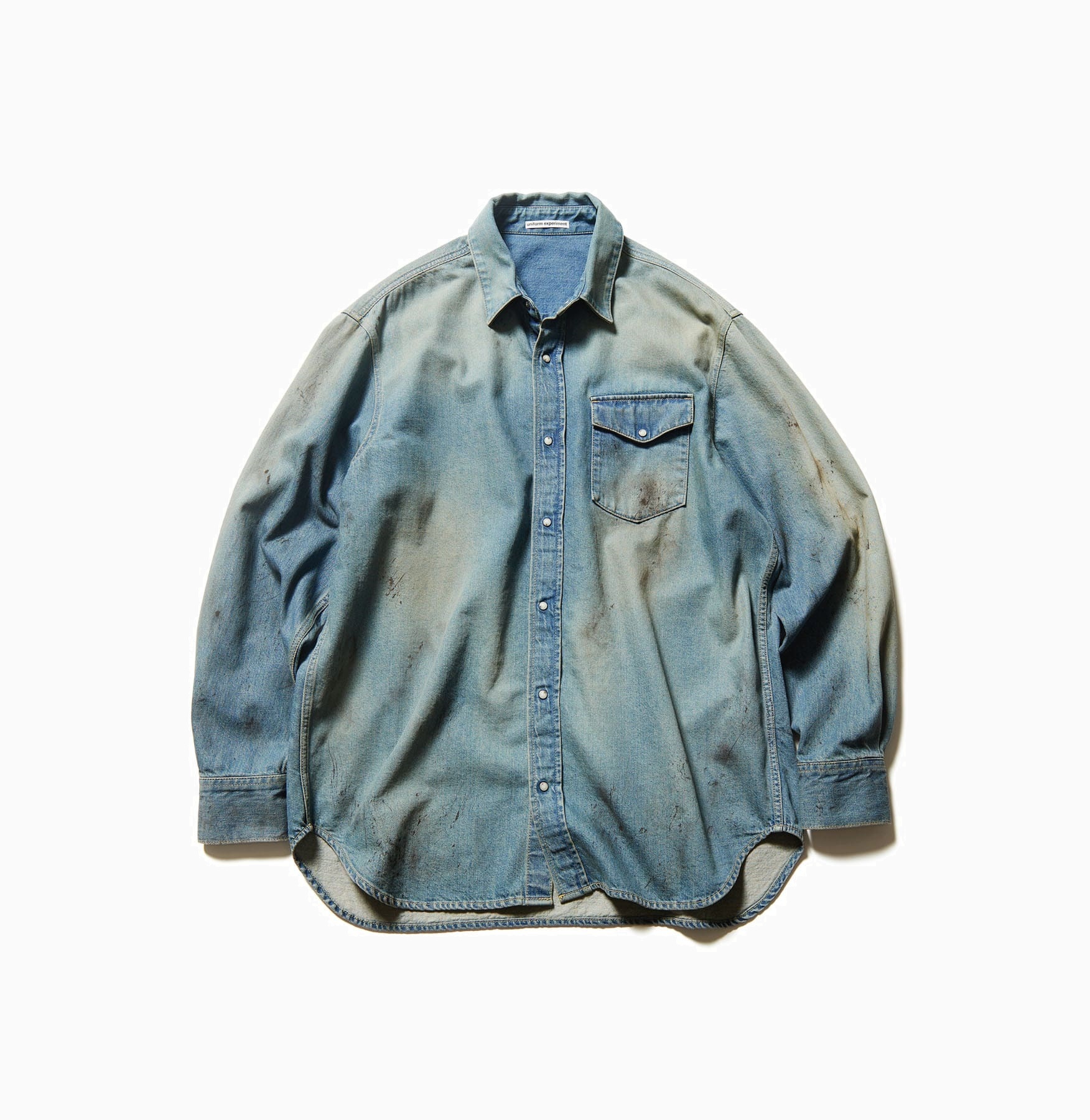 SOPH Uniform Experiment LONG DENIM SHIRT L/S - PRE ORDER ITEM (預訂中)