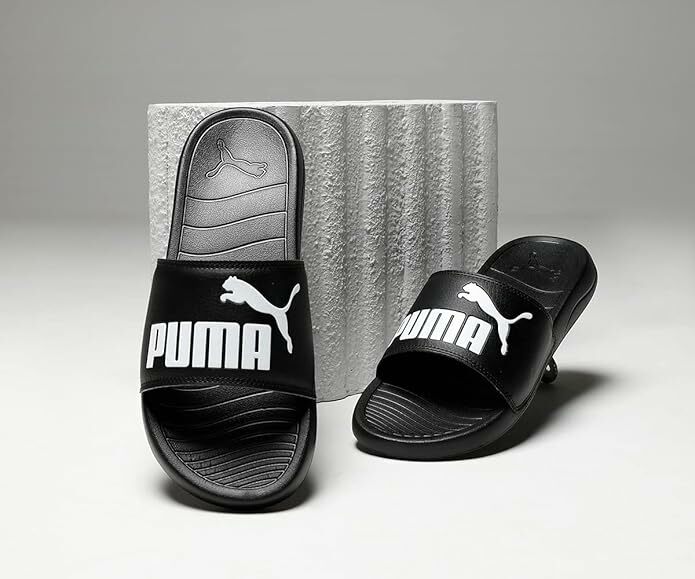 【現貨】Puma Popcat 20 基本款 拖鞋 黑白 白黑