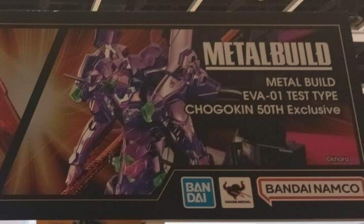 會場限定 Bandai Metal build Eva-01 Teat type Chocokin 50th Exclusive