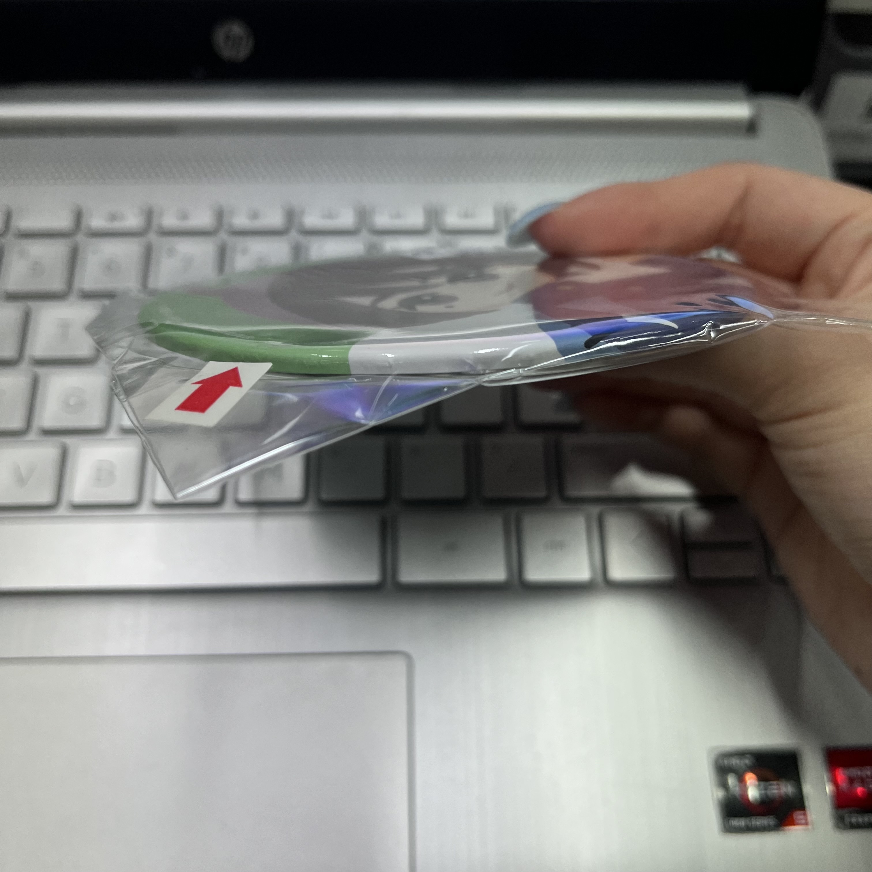 咒術迴戰 硝子 襟章 傷A (凹) #80