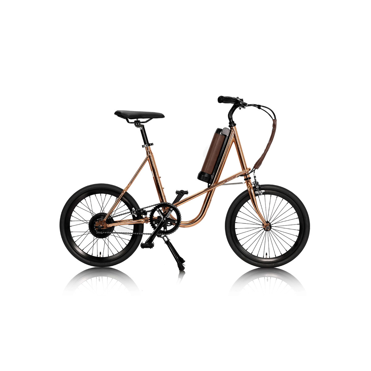 SEic miniu 質感玫瑰金城市電動輔助單車