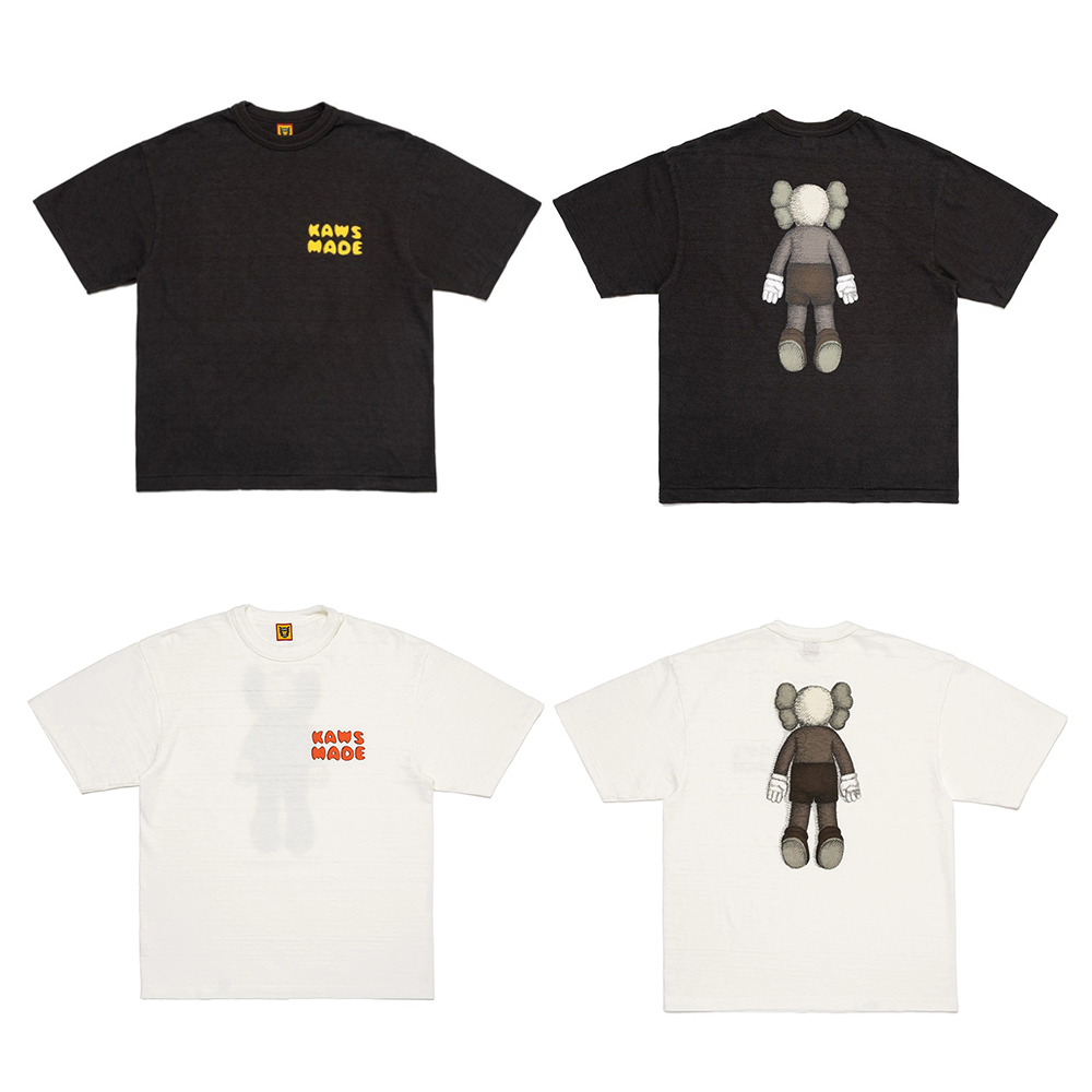 Kaws x Human Made 背後人偶 白 / 黑  XX27TE016-WT XX27TE016-BK