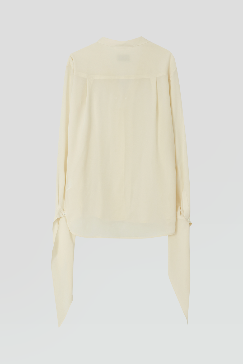 RECTO｜ELEANOR 古巴領垂墜袖口絲質襯衫