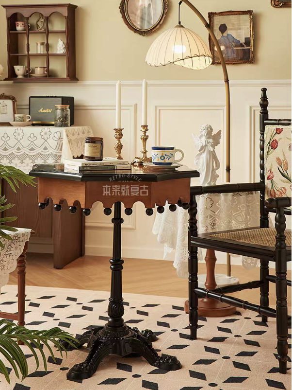 Zavintage store 法式復古實木咖啡桌