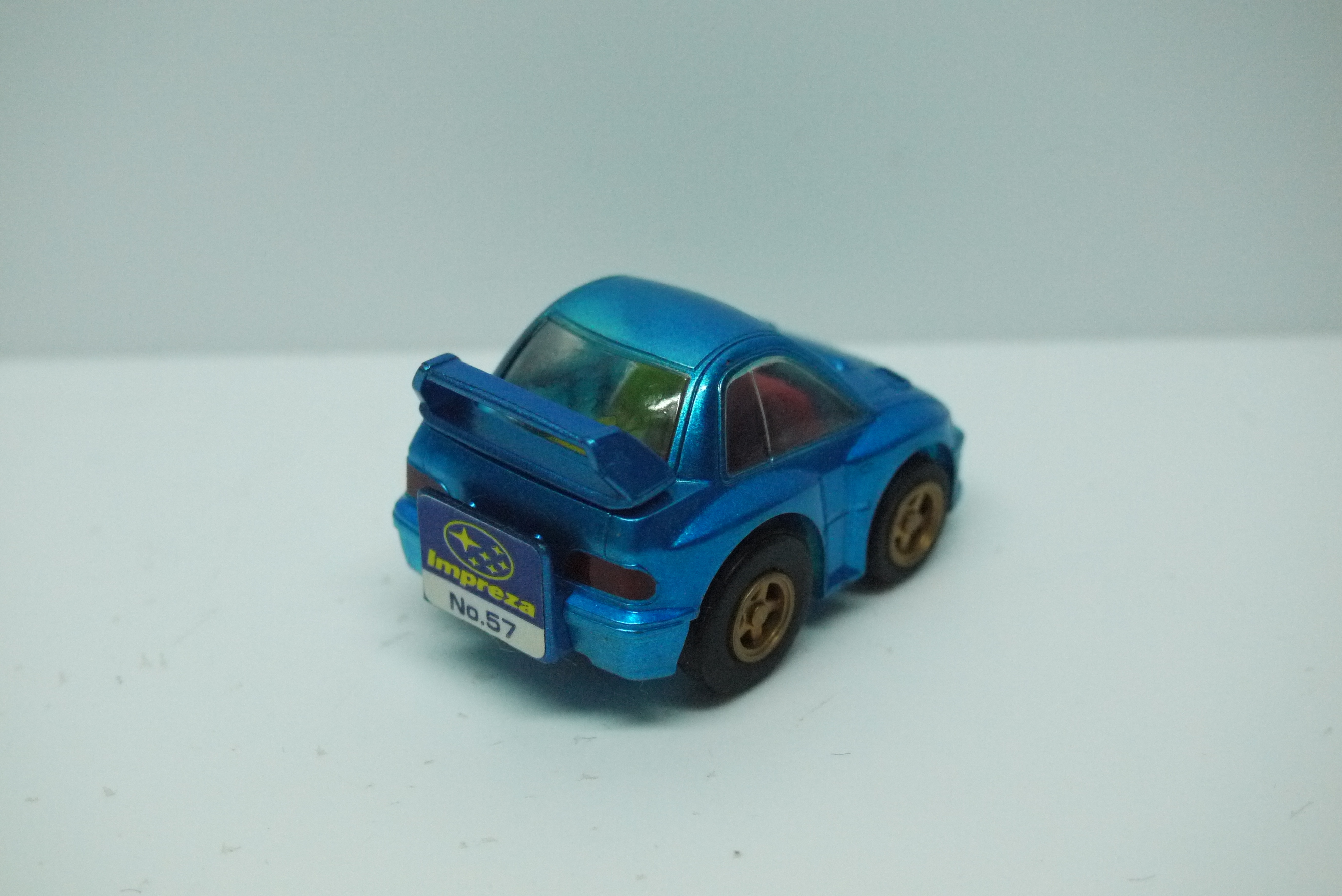Choro Q Subaru Impreza Blue Loose