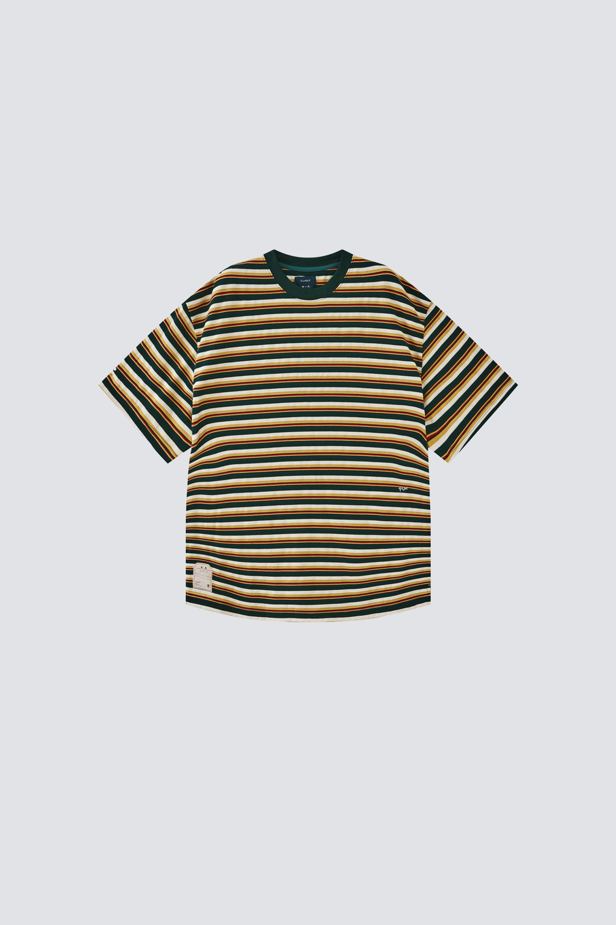 Jamaica Strips Tee｜Green｜Hong Kong Original Design