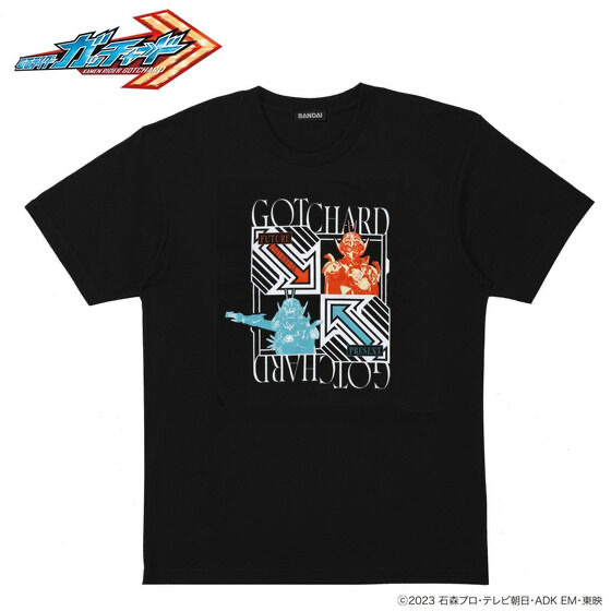 216222 Pbandai 預訂2024/9月 仮面ライダーガッチャード　Tシャツ　ガッチャード＆デイブレイク柄