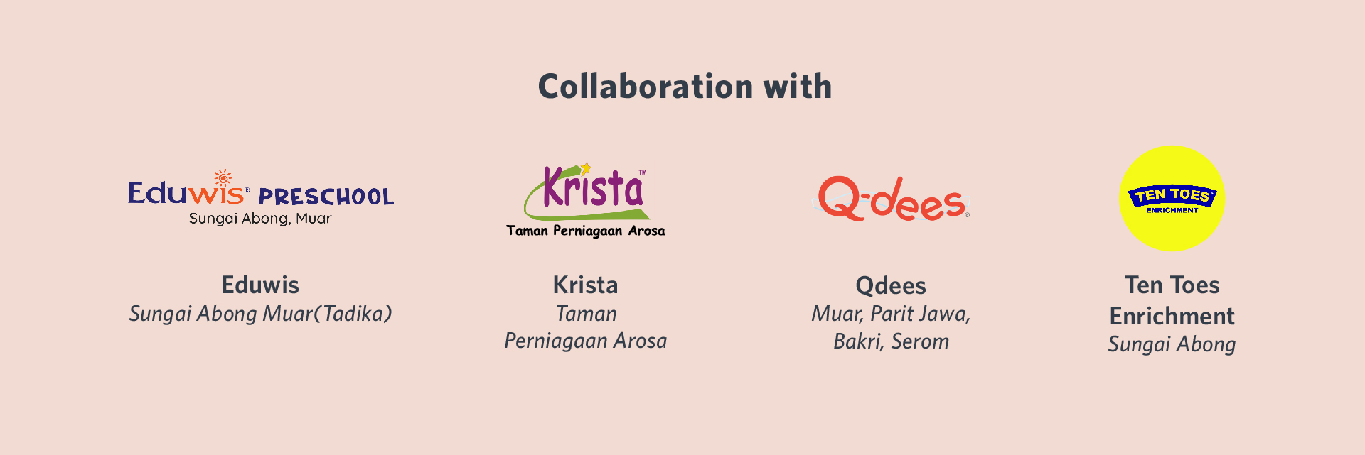 Woodenful Workshop - Collaboration with Eduwin Preschool,Krista, Q-dees, & Ten Toes