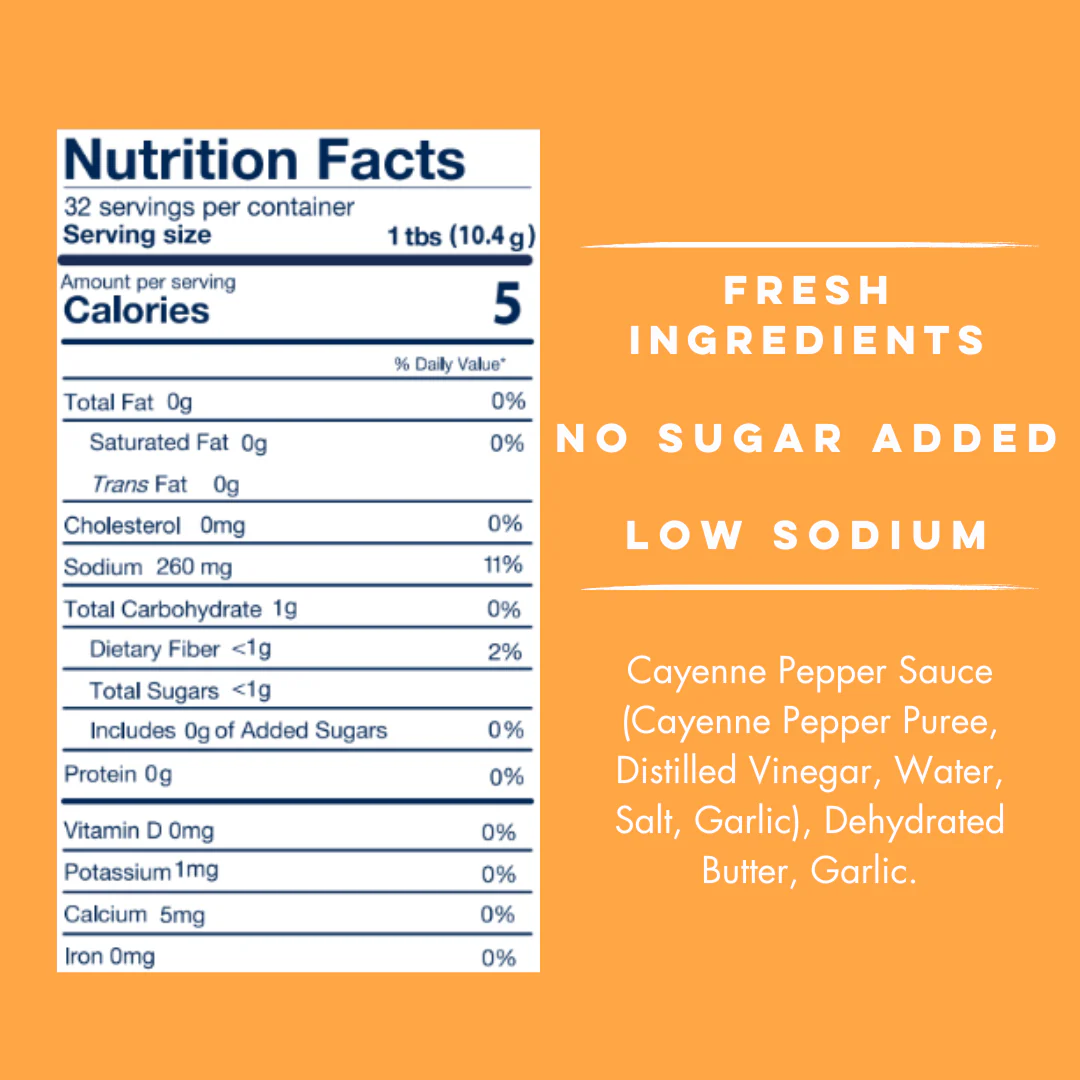 Yo Mama's Food 無添加糖經典水牛城雞翼醬 330g