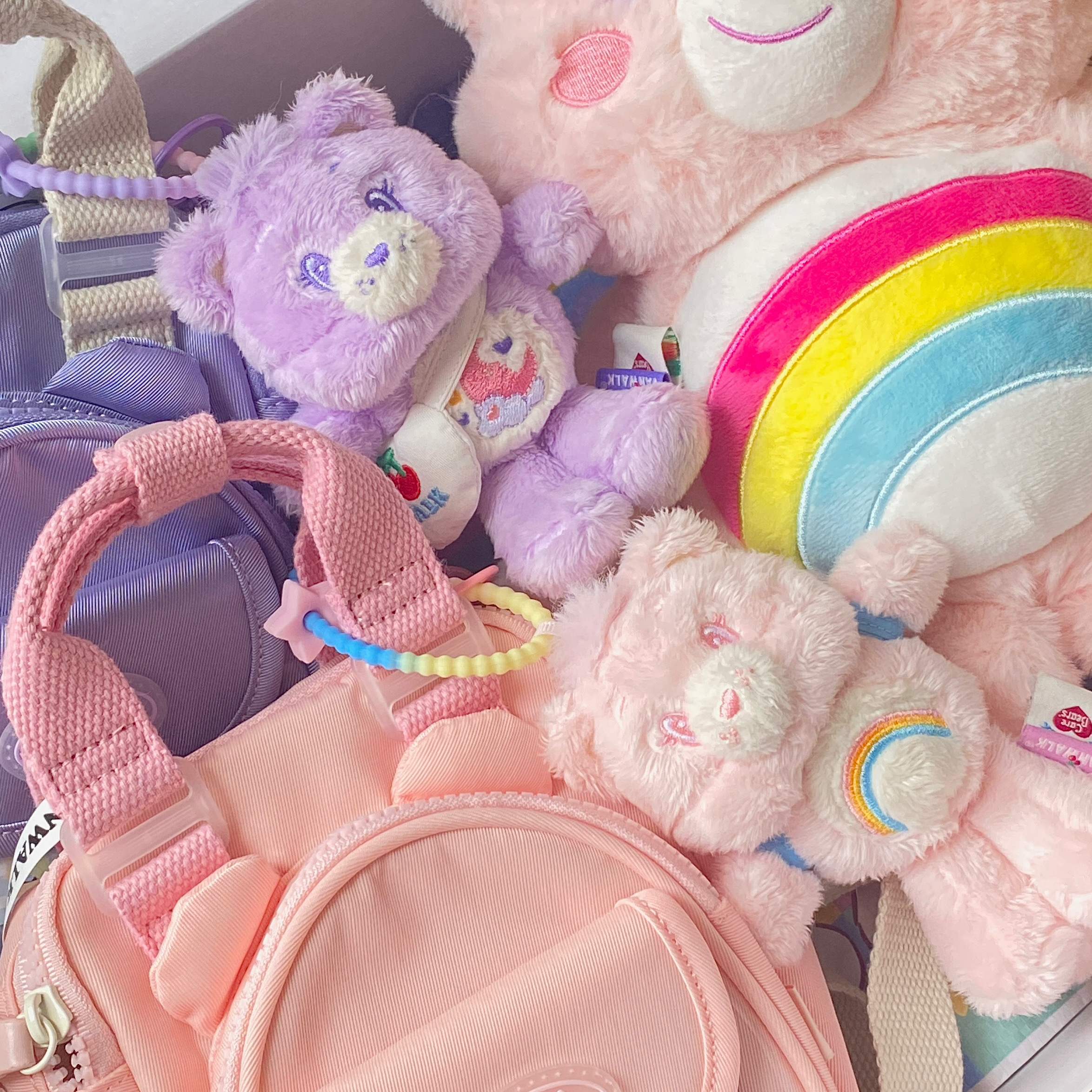 CARE BEARS X VANWALK 聯名款 愛心小熊 彩虹熊 吊飾 鑰匙圈 鈴鐺 / 預購