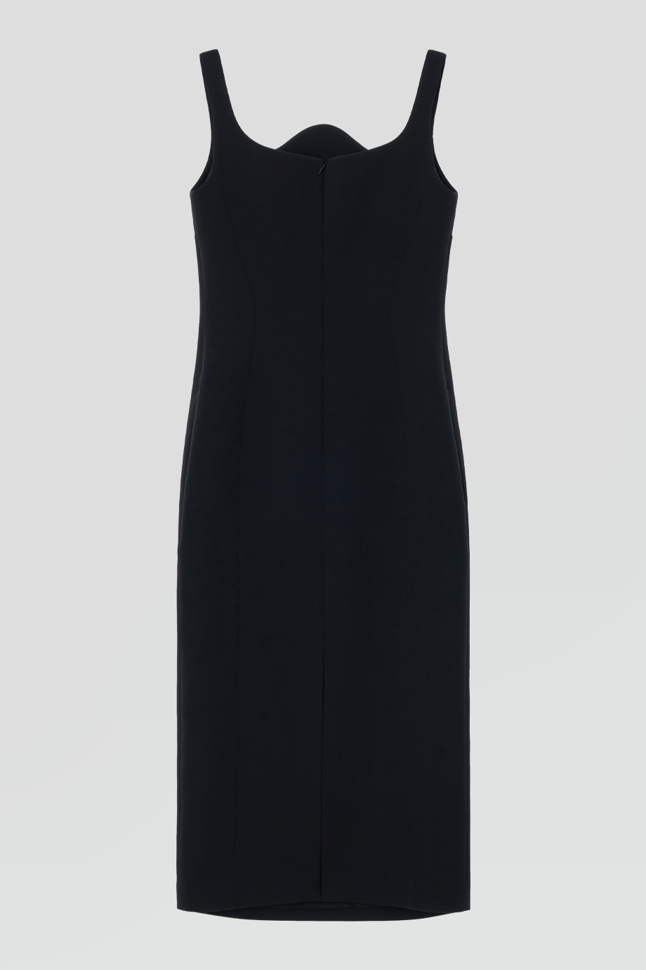 RECTO｜SIGNATURE 弧形領口吊帶洋裝