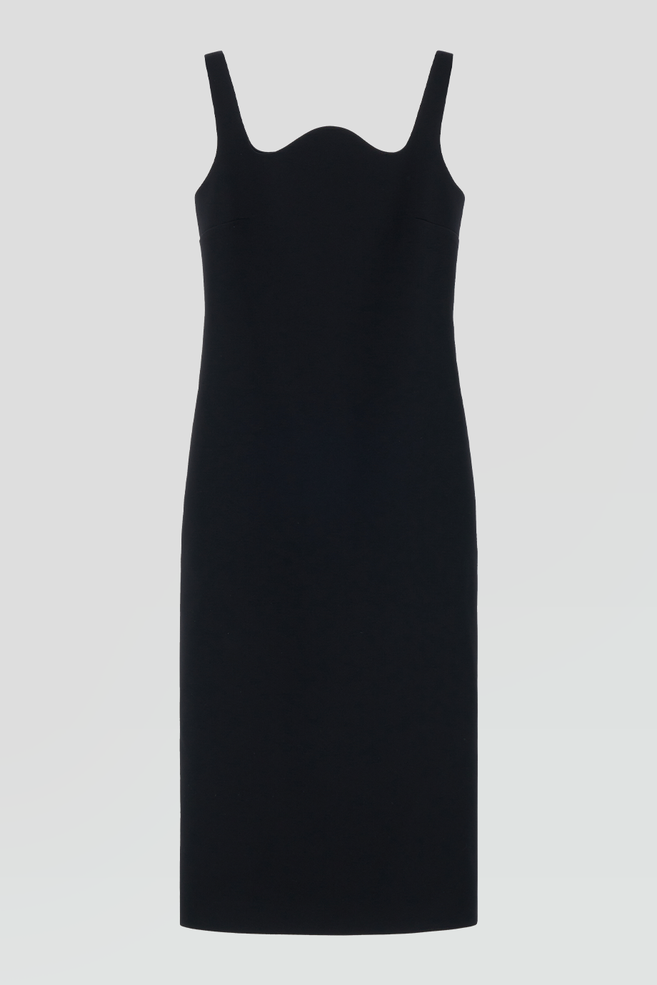 RECTO｜SIGNATURE 弧形領口吊帶洋裝