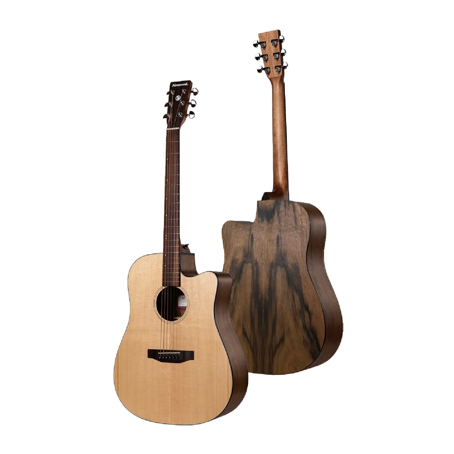 【1-1】[Neowood Guitar] Shelling系列 DN切角-41吋(SDNPWC附琴袋組)