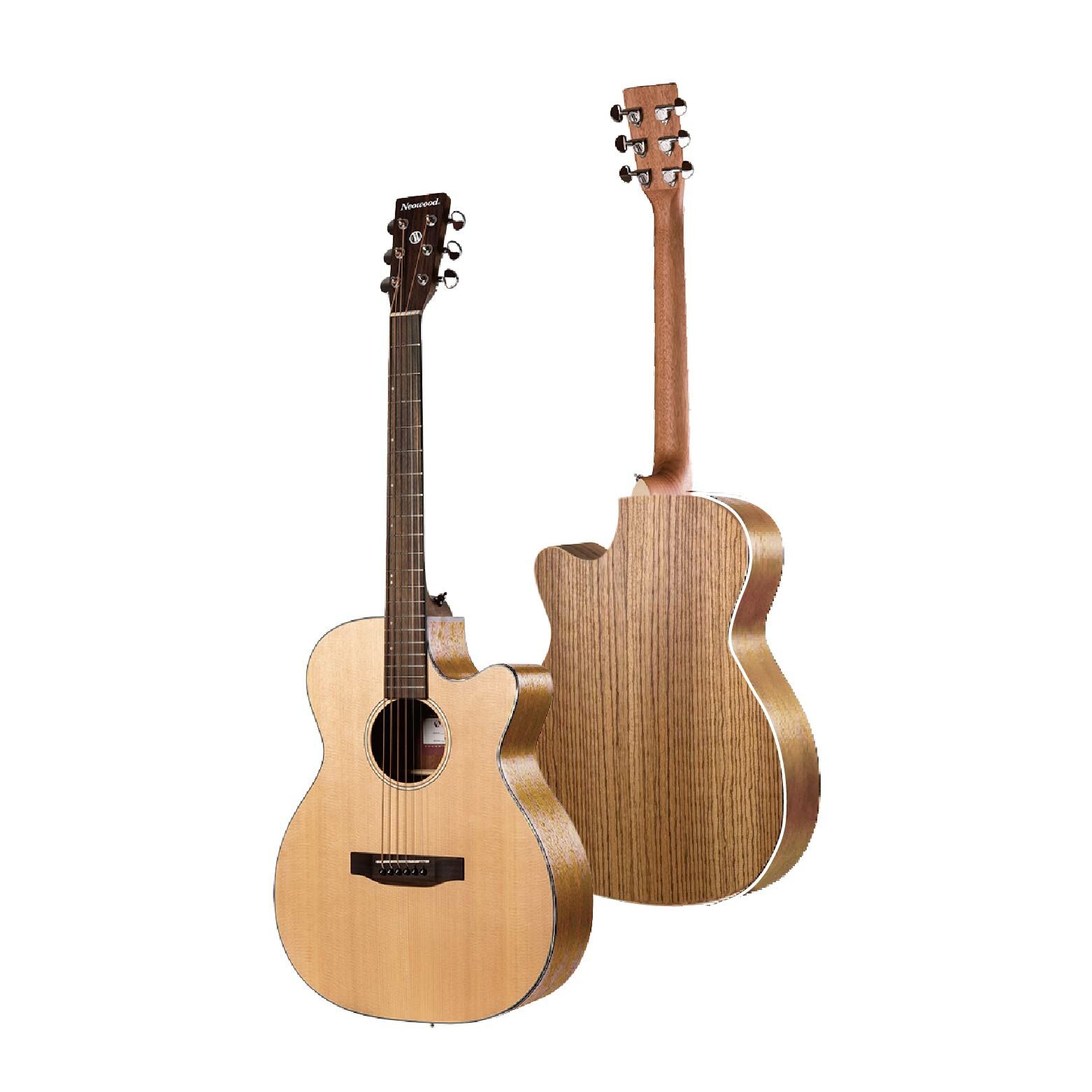 【1-1】[Neowood Guitar] Shelling系列 OM-40吋(SOMZC附琴袋組)