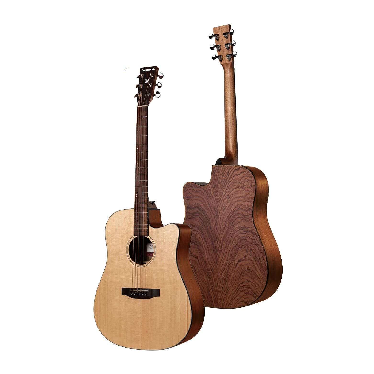 【1-1】[Neowood Guitar] Shelling系列 DN切角-41吋(SDNBC附琴袋組)