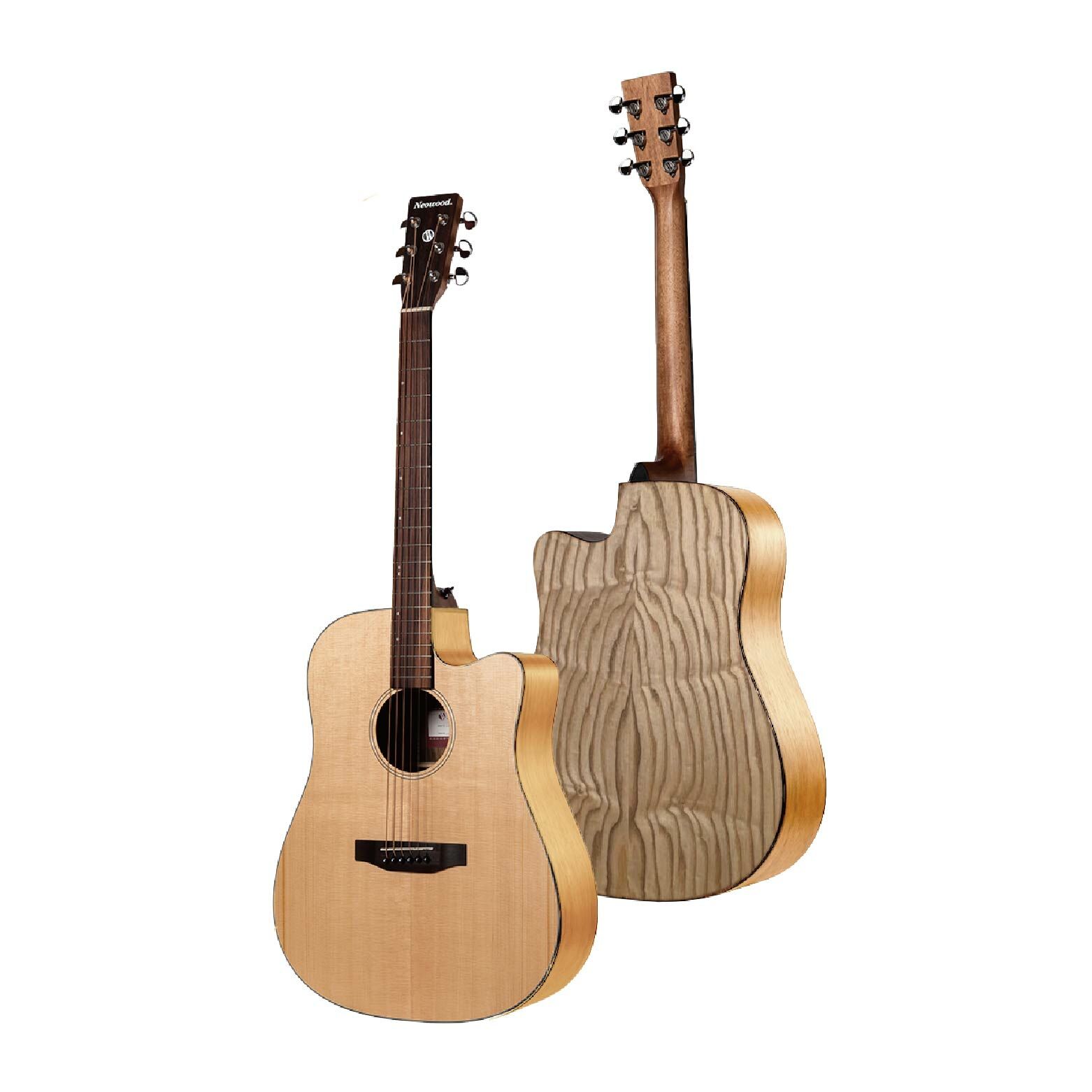 【1-1】[Neowood Guitar] Shelling系列 DN切角-41吋(SDNAC附琴袋組)
