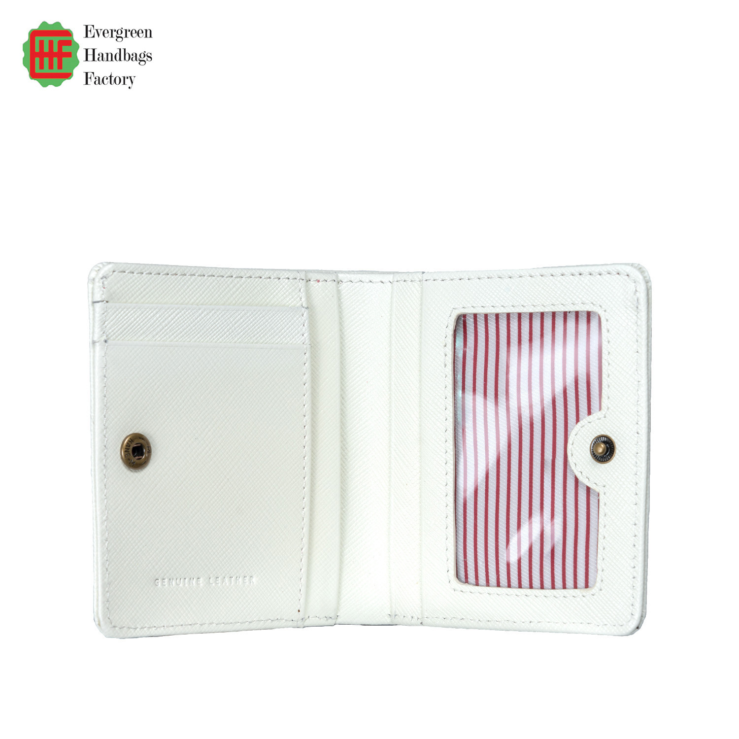 Medium Zipped Wallet in Cross-grain Leather