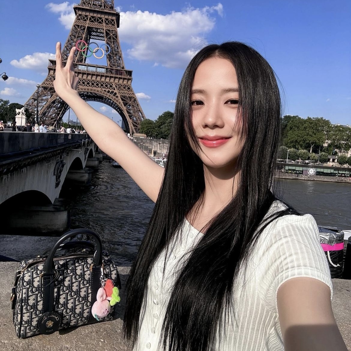 CITYBREEZE RIBBED SQUARE-NECK SHORT SLEEVE