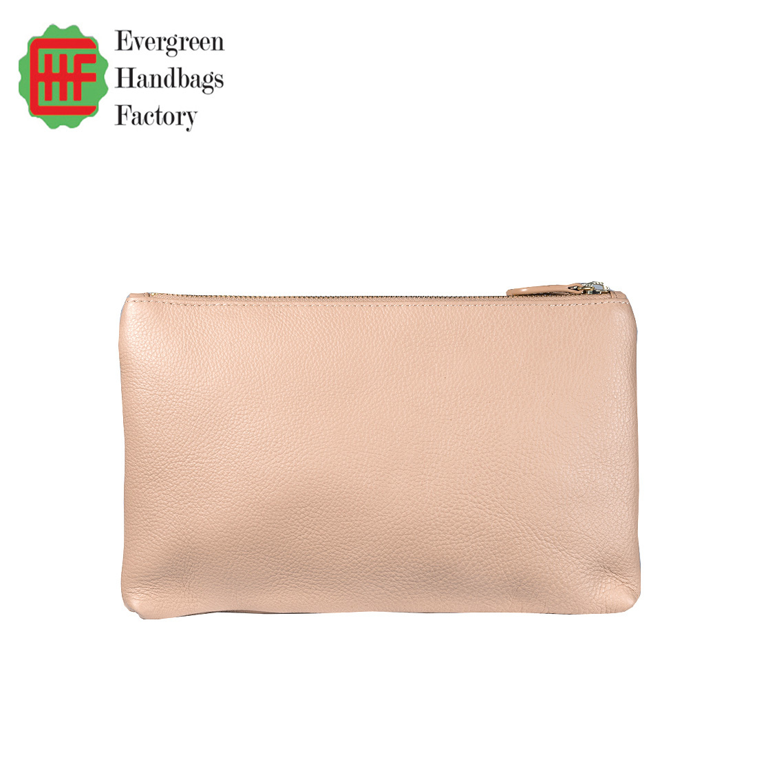 Double Zip Leather Crossbody Bag