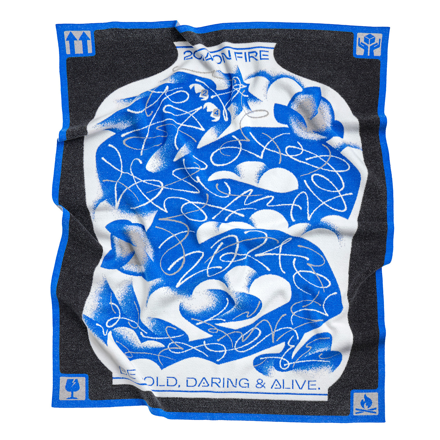 [Sean Huang] 2024 Dragon Blue-and-White Porcelain Tapestry