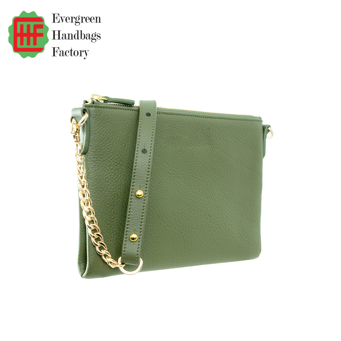 Italian Leather Small Crossbody Bag
